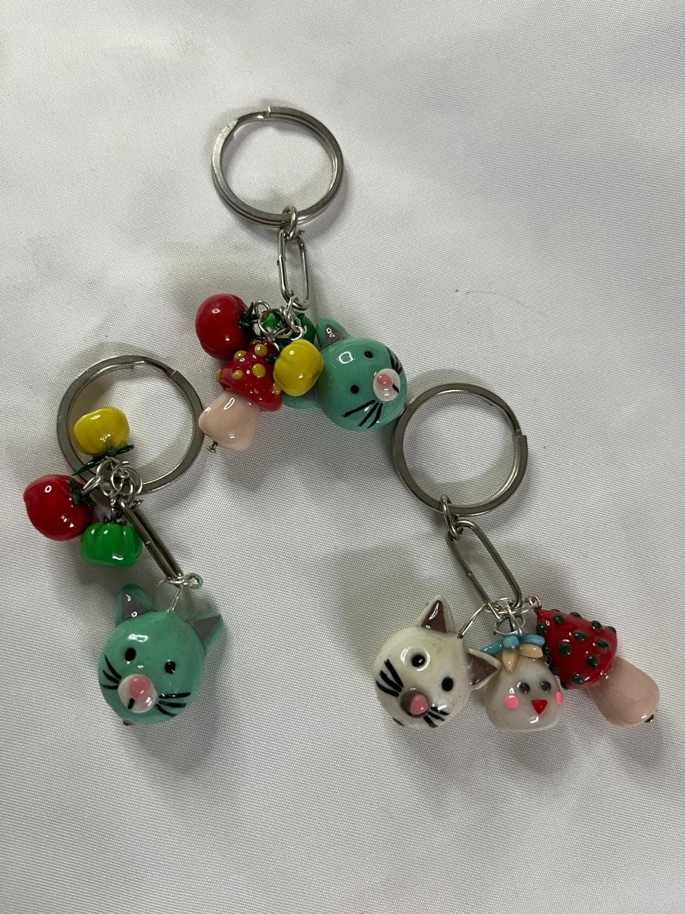 Cat keychains