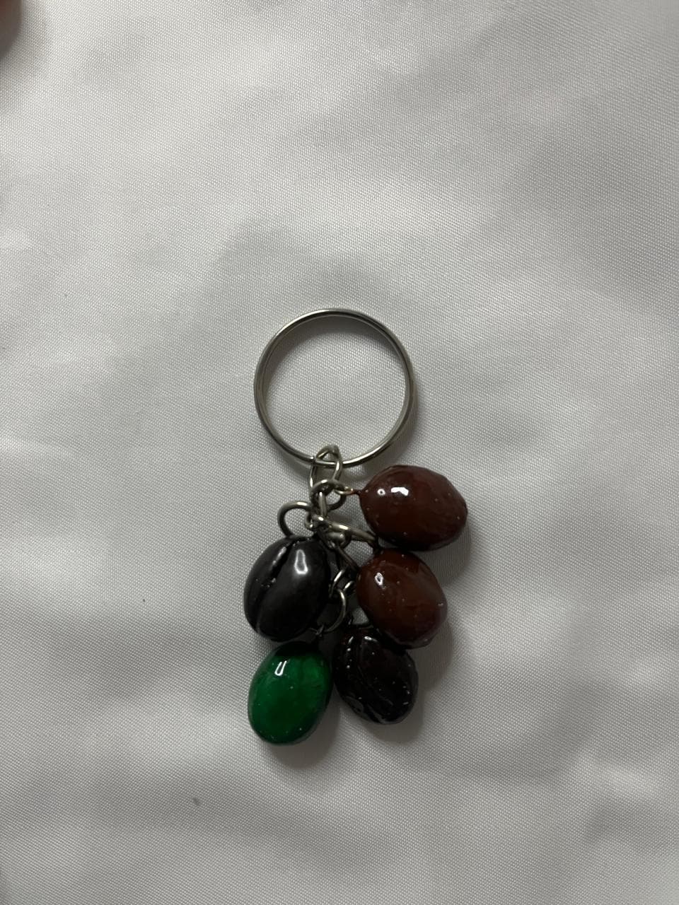 Coffee bean keychains